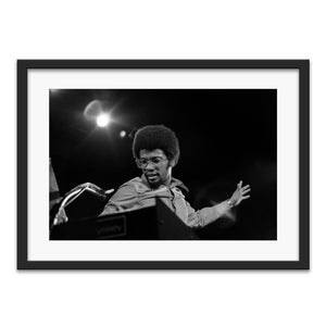 Herbie Hancock performing at UC Berkeley, 1975 — photograph by Veryl Oakland