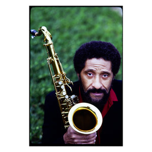Portraits of Sonny Rollins at the Berkeley Marina, 1979 — photograph by Veryl Oakland