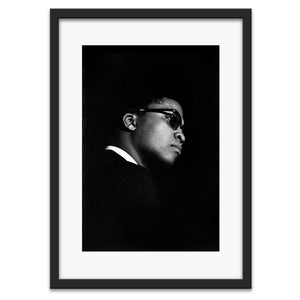 Herbie Hancock in the shadows at UCLA, 1967 — photograph by Veryl Oakland